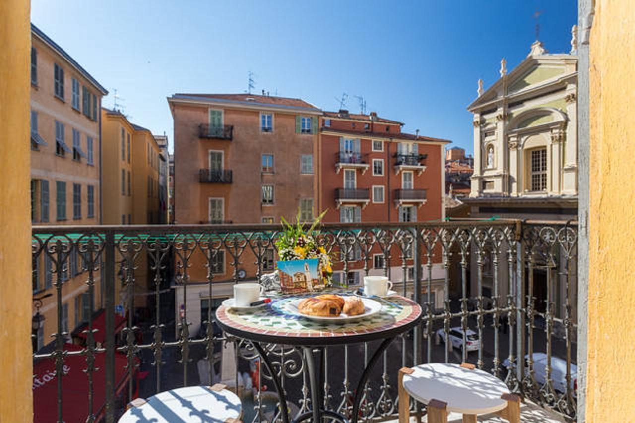 Le Rossetti B. - Modern, Long Balcony, Old Town Nice Extérieur photo
